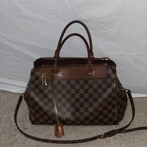 Used Authentic LV Greenwich Damier Ebene
